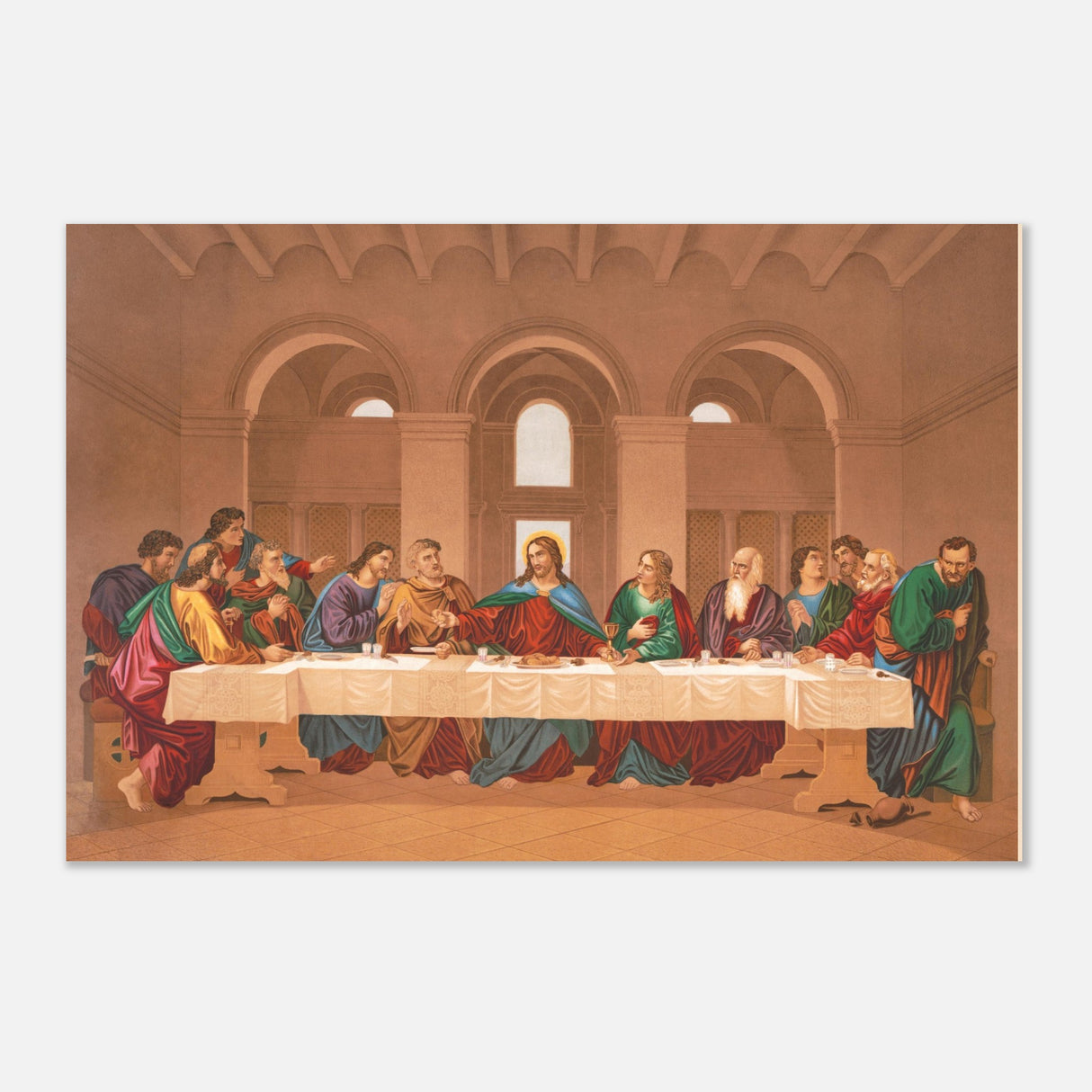the last supper by leonardo da vinci
