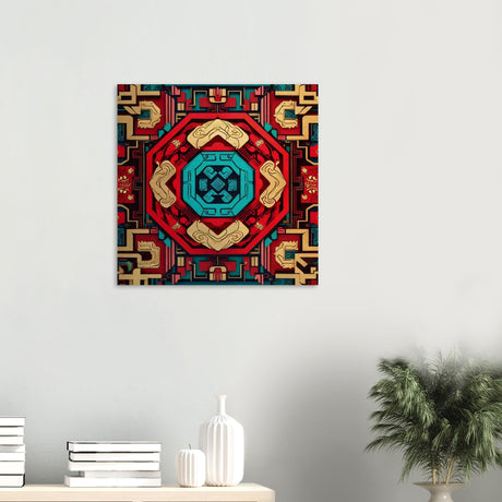 da vinci geometric modern art 6