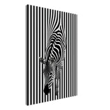 minimalist wall art wildlife zebra