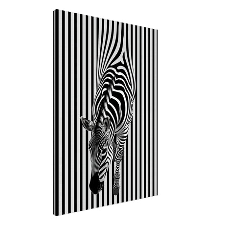  minimalist wall art wildlife zebra