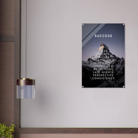 da vinci motivational wall art success