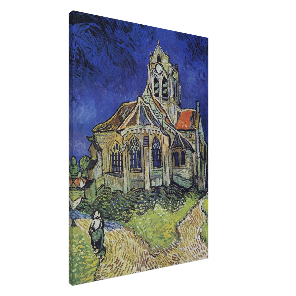 the church at auvers by vincent van gogh