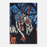 the agonies of love by ernst ludwig kirchner wall art print