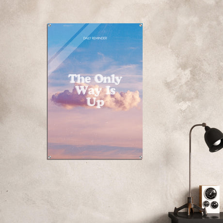  motivational wall art only way