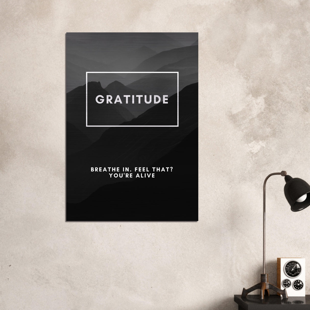  motivational wall art gratitude