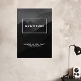 motivational wall art gratitude