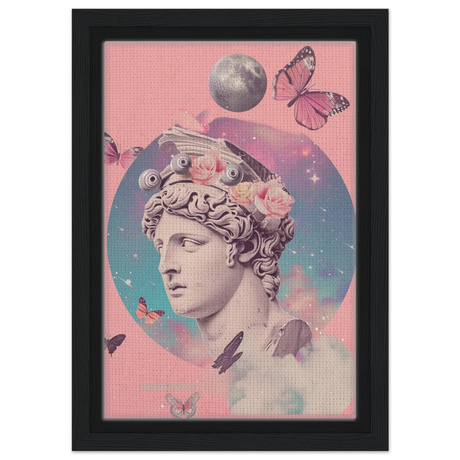 divine daydream neo classical cosmic reverie wall art print40x60 cm / 16x24″Framed Canvas
