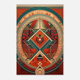 da vinci geometric modern art 1