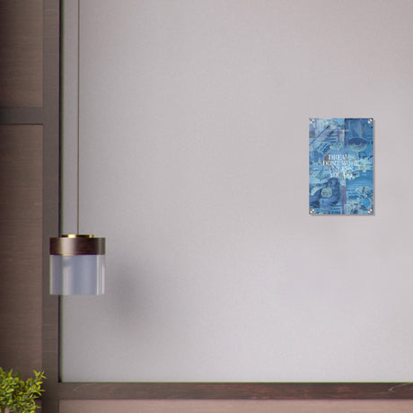 da vinci motivational wall art dreams