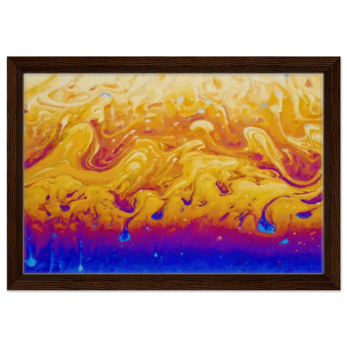 Lava Dreamscape â€“ Fluid Abstract Wall Art PrintAcrylic Print50x75 cm / 20x30â€³