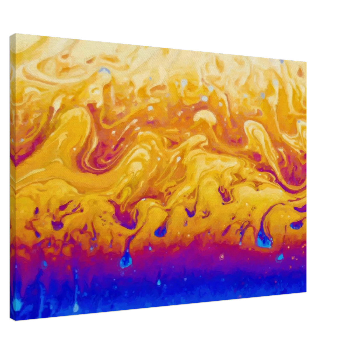 Lava Dreamscape â€“ Fluid Abstract Wall Art PrintAcrylic Print20x30 cm / 8x12â€³
