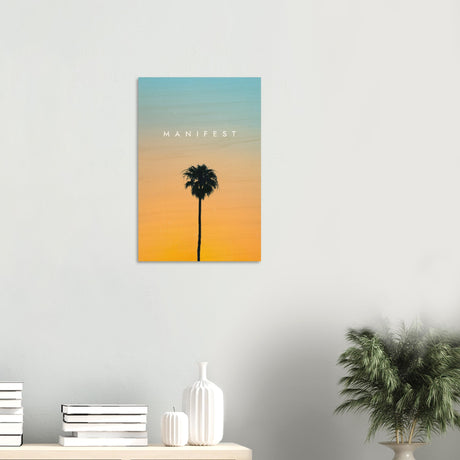 da vinci motivational wall art manifest
