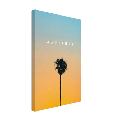 da vinci motivational wall art manifest