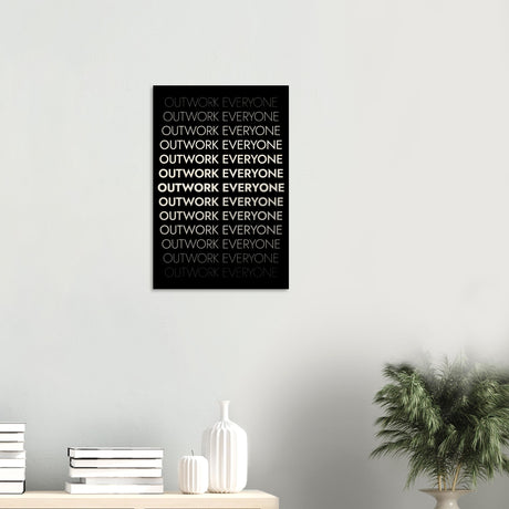 da vinci motivational wall art outwork everyone