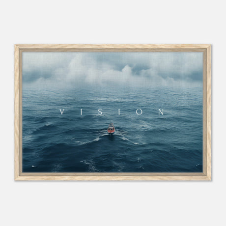  motivational wall art print vision