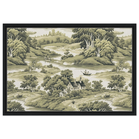 whispers of the countryside vintage scenic wall art print30x45 cm / 12x18″Wood Prints