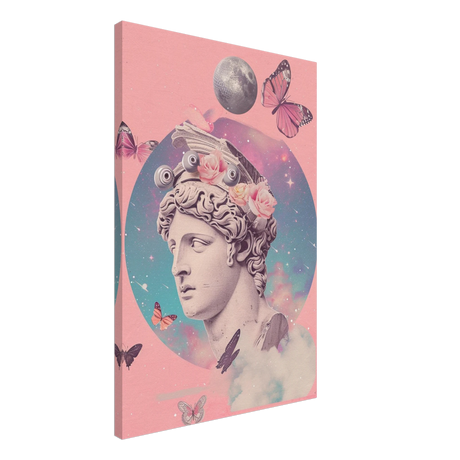 divine daydream neo classical cosmic reverie wall art print40x60 cm / 16x24″Framed Canvas