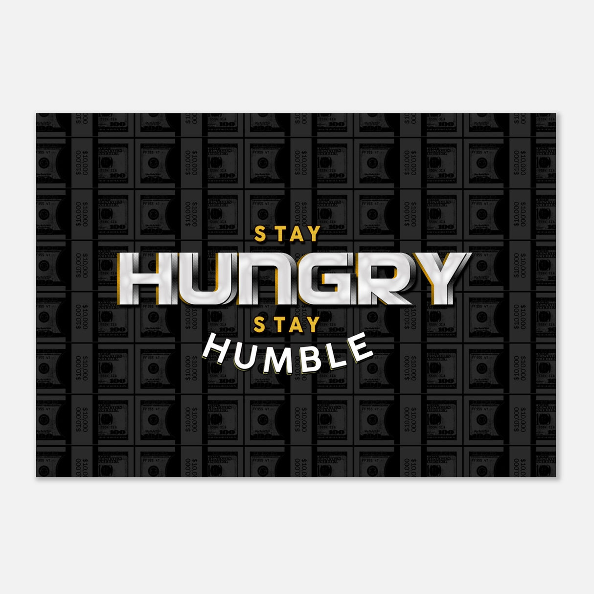  motivational wall art humble
