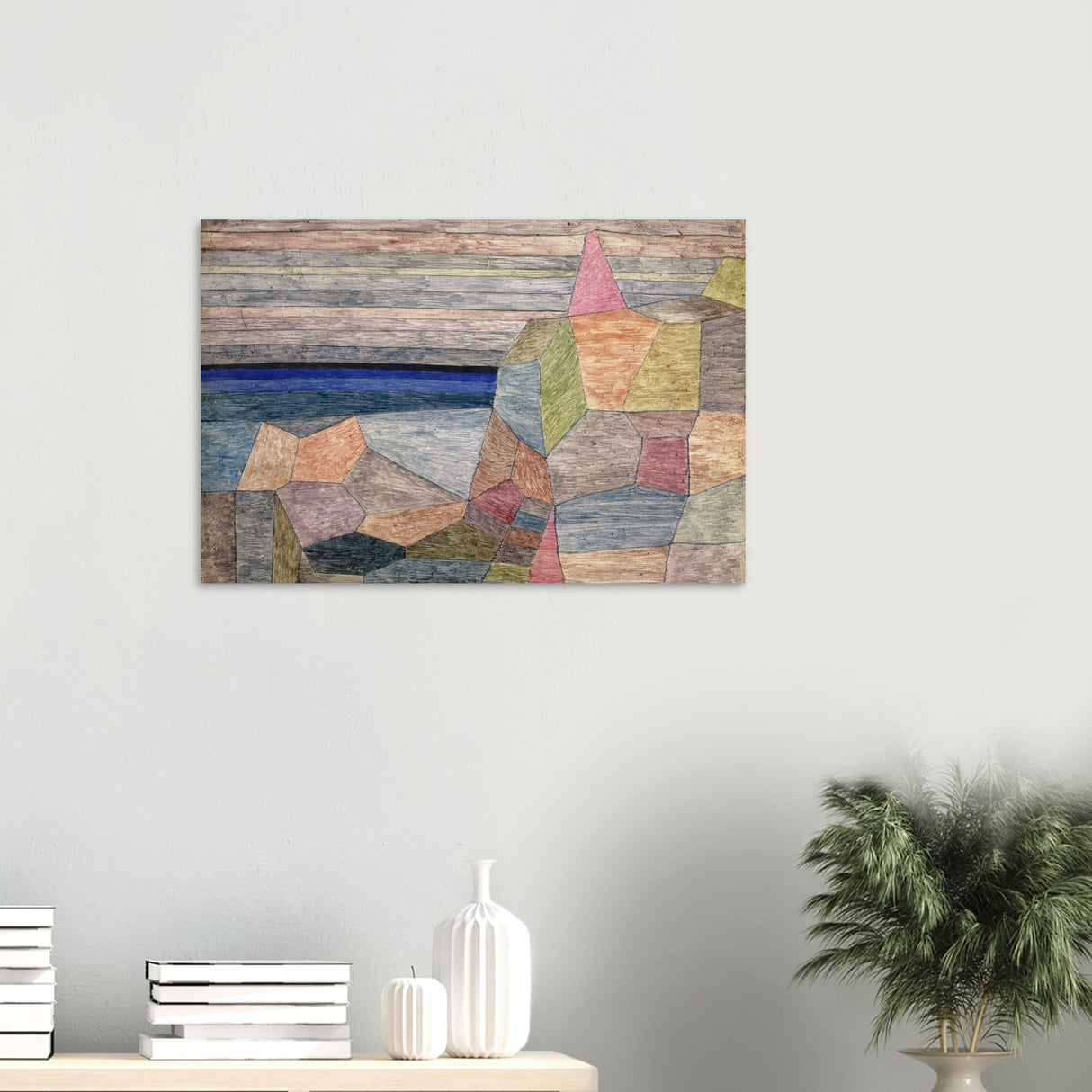promontorio ph by paul klee 1933 abstract wall art