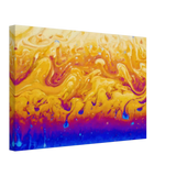 Lava Dreamscape â€“ Fluid Abstract Wall Art PrintFramed Canvas30x45 cm / 12x18â€³