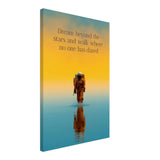 da vinci motivational wall art dare
