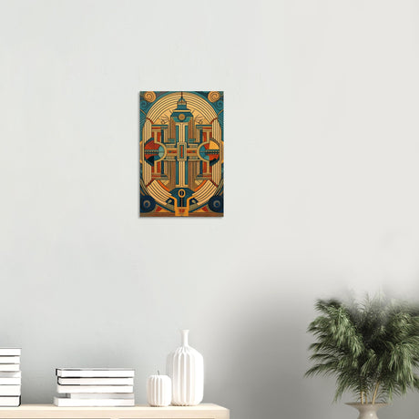 da vinci geometric modern art success