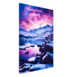 twilight serenity snowy mountain lake at sunset wall art print20x30 cm / 8x12″Acrylic Print