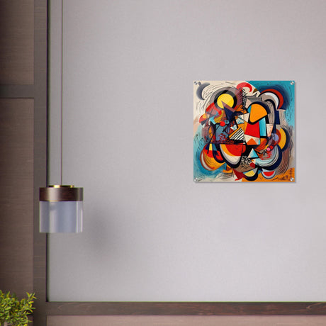 da vinci geometric modern art 7
