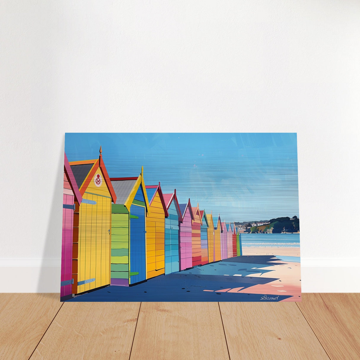  contemporary wall art print beach