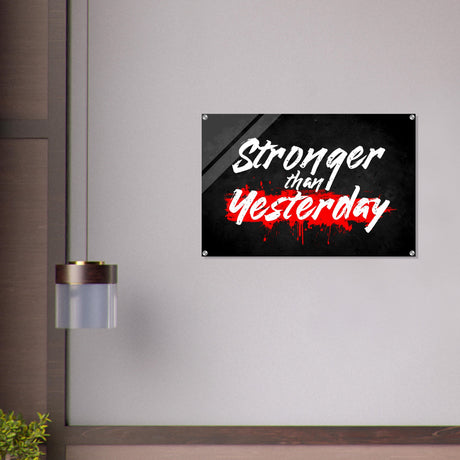 da vinci motivational wall art stronger
