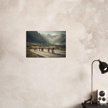  motivational wall art keep moving