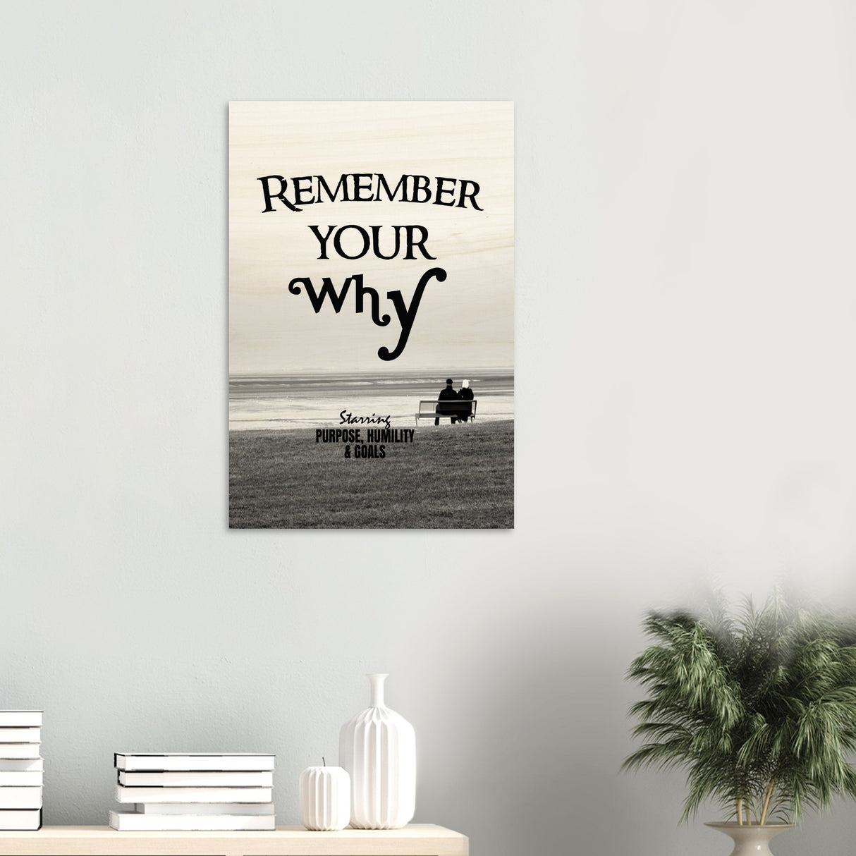da vinci motivational wall art your why