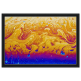 Lava Dreamscape â€“ Fluid Abstract Wall Art PrintFramed Canvas20x30 cm / 8x12â€³