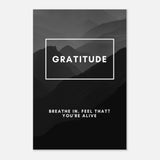  motivational wall art gratitude