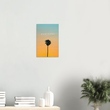 da vinci motivational wall art manifest