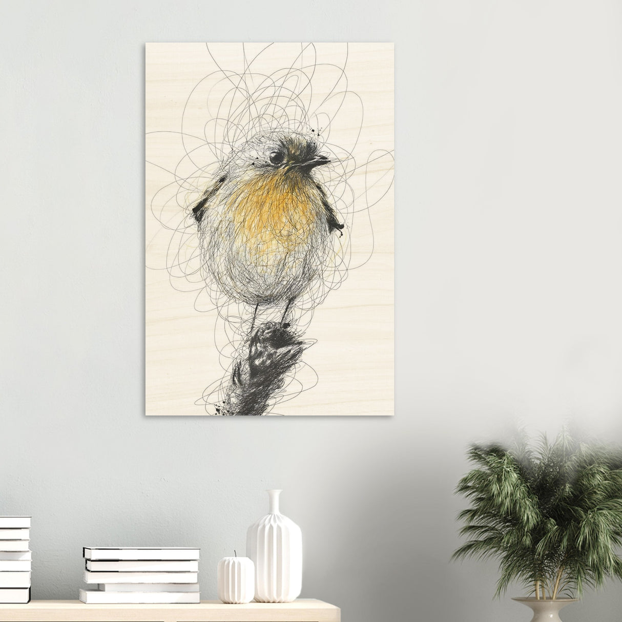 da vinci minimalist wall art 3
