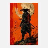  pop art wall art print japanese samurai