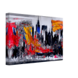 Urban Inferno â€“ Abstract Cityscape Wall Art PrintWood Prints20x30 cm / 8x12â€³