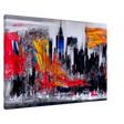 Urban Inferno â€“ Abstract Cityscape Wall Art PrintAcrylic Print20x30 cm / 8x12â€³