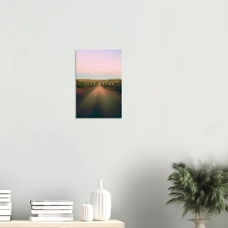 da vinci motivational wall art keep going
