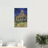 the church at auvers by vincent van gogh