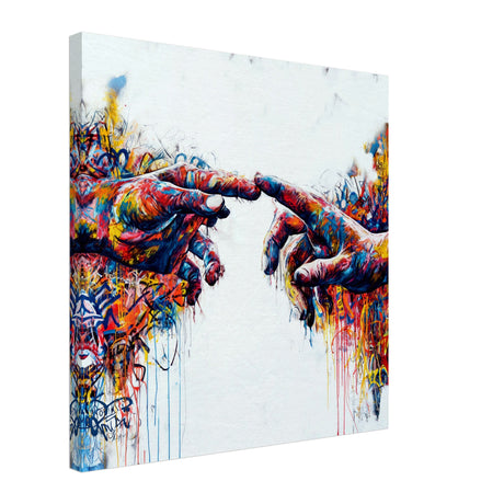  contemporary modern wall art print hands