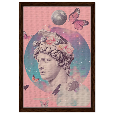 divine daydream neo classical cosmic reverie wall art print30x45 cm / 12x18″Canvas