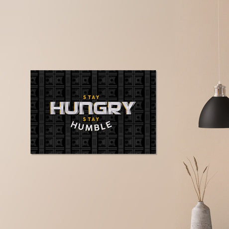  motivational wall art humble