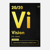 da vinci motivational wall art vision