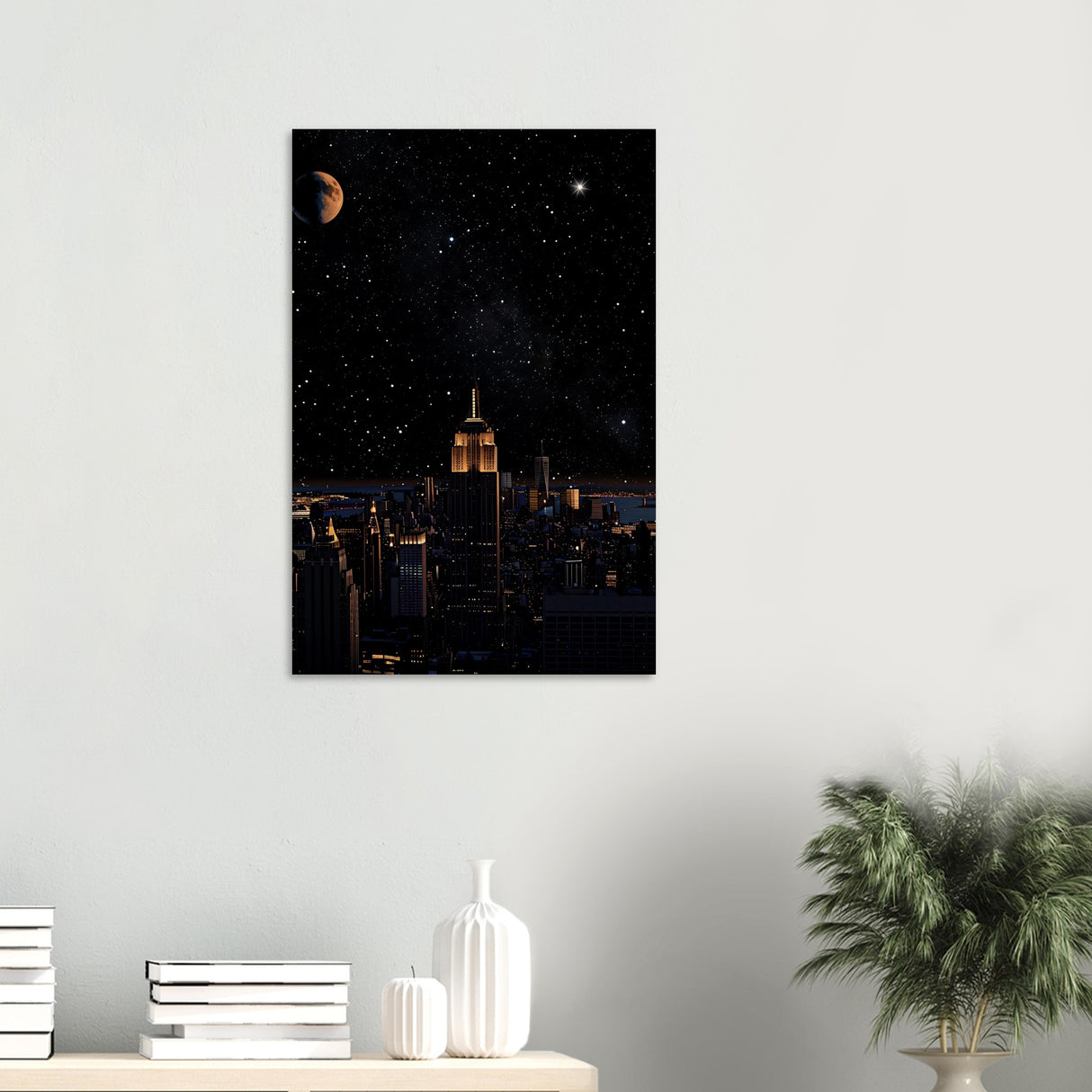 da vinci modern wall art night