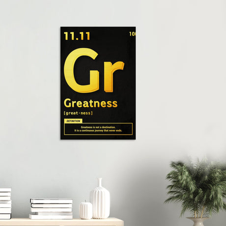 da vinci motivational wall art greatness