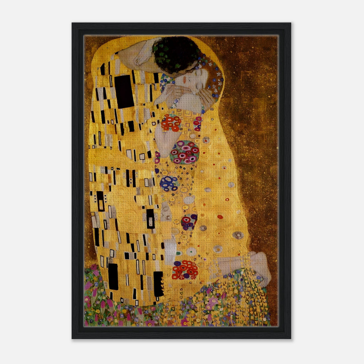 der kuss the kiss by gustav klimt 1908