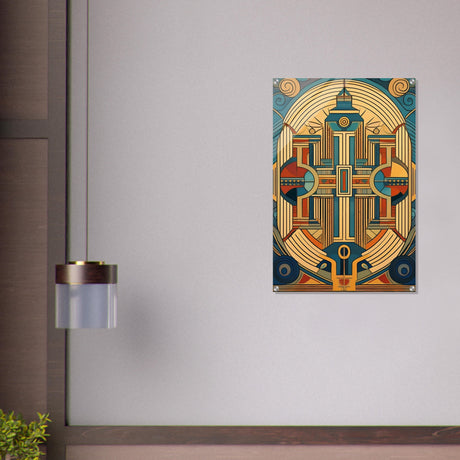 da vinci geometric modern art success