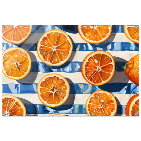citrus splash wall art print30x45 cm / 12x18″Wood Prints